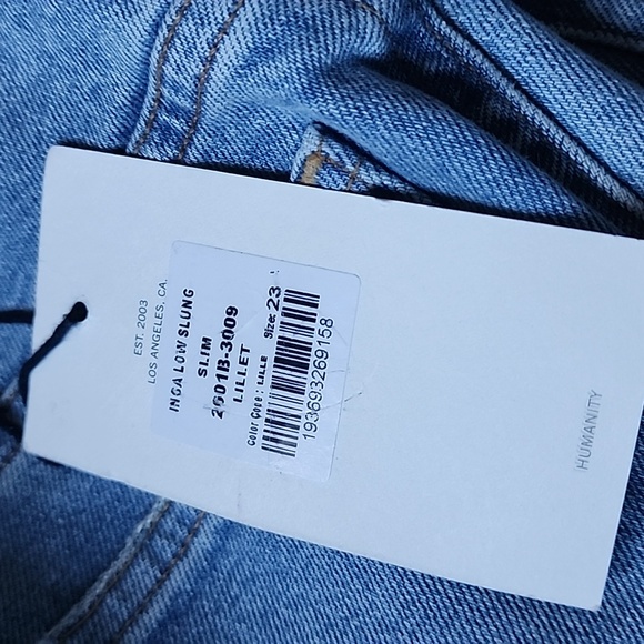 NWT Citizens of Humanity INGA Low Rise Slim Fit in Lilette - Picture 15 of 15
